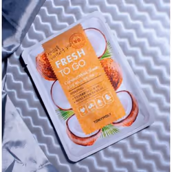 Tony Moly FRESH TO GO Masque hydratant Femmes 22 g Feuilles