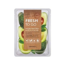 Tony Moly FRESH TO GO AVOCADO MASK SHEET Masque hydratant Femmes 22 g Feuilles