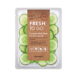 Tony Moly Fresh To Go Cucumber Mask Sheet Masque hydratant Femmes Feuilles