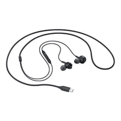Lot de 10 Ecouteurs intra auriculaires filaires micro intégré Son AKG USB type C  Noir