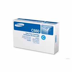 Samsung Cartouche de toner cyan haut rendement CLP-C660B, 2000 pages, Cyan, 1 pièce(s)