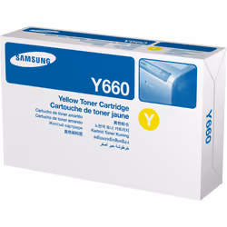 Samsung Cartouche de toner jaune CLP-Y660A, 2500 pages, Jaune, 1 pièce(s)