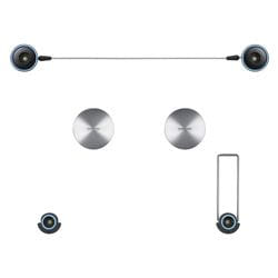 Samsung WMN1000CX support pour téléviseur 65" Noir, Acier inoxydable