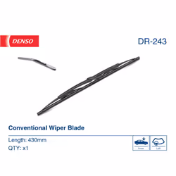 Balai d'essuie-glace DENSO DR-243,, 430mm, Arrière, 1 pièce