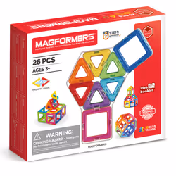 Magformers 701004, Construction, 3 an(s), Multicolore, Métal, Plastique