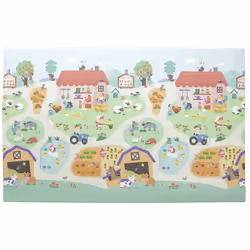 Dwinguler SOUND MAT Farm House Acrylique, Polyvinyl chloride (PVC) Multicolore Tapis de jeux pour bébé