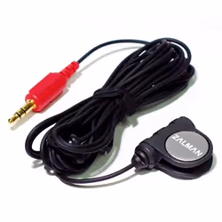 Zalman ZM-MIC1, Microphone de PC, -40 dB, 2200 Ohm, Omnidirectionnel, Avec fil, 3,5 mm (1/8")