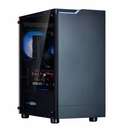 Zalman T4 PLUS, Mini Tower, PC, Noir, micro ATX, Mini-ITX, Plastique, Acier, Verre trempé, 15,7 cm