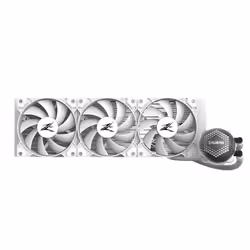 Zalman ALPHA36 White CPU Liquid Cooler 360mm Radiator 3 x 120 mm Fan ARGB pump Dual Processeur Refroidisseur de liquide tout-en-un 12 cm Blanc