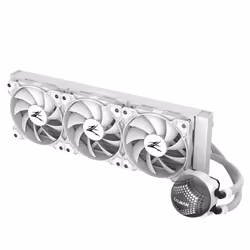 Zalman ALPHA36 White CPU Liquid Cooler 360mm Radiator 3 x 120 mm Fan ARGB pump Dual Processeur Refroidisseur de liquide tout-en-un 12 cm Blanc - Vue supplémentaire 4