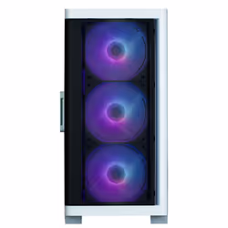 Zalman M4 WHITE unité centrale Mini Tower Noir, Blanc - Vue supplémentaire 5