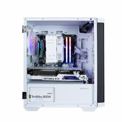 Zalman M4 WHITE unité centrale Mini Tower Noir, Blanc - Vue supplémentaire 8