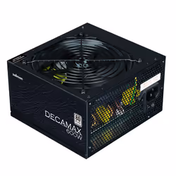 Zalman Decamax unité d'alimentation d'énergie 600 W ATX Noir