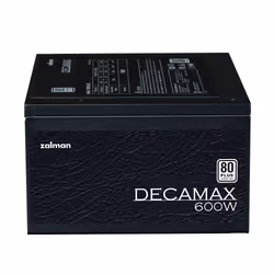 Zalman Decamax unité d'alimentation d'énergie 600 W ATX Noir - Vue supplémentaire 5