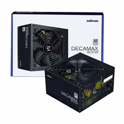 Zalman Decamax unité d'alimentation d'énergie 600 W ATX Noir - Vue supplémentaire 7