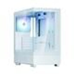 Boîtier PC - ZALMAN - P10 - Mini tour - M-ATX - Blanc - Verre trempé - USB-C et A-RGB