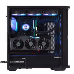 Zalman Z10 PLUS unité centrale Midi Tower Noir - Vue supplémentaire 6