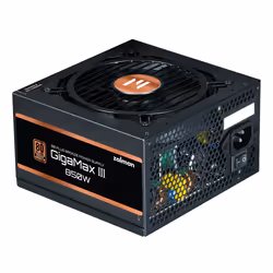 Zalman GigaMax III, 850 W, 200 - 240 V, 50/60 Hz, 7 A, Actif, 130 W