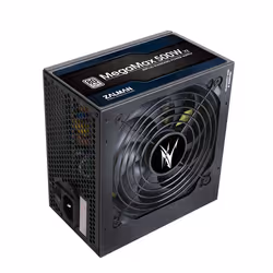 Zalman ZM500-TXII V2 MegaMax 80PLUS 230V EU STANDARD Certified high efficiency PCI-E unité d'alimentation d'énergie 500 W 20+4 pin ATX Noir