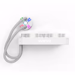Zalman Reserator5 Z24 ARGB WHITE Processeur Refroidisseur de liquide tout-en-un 12 cm Blanc