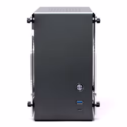 Zalman M2 Mini Gray, Mini Tower, PC, Gris, Mini-ITX, Acrylique, Aluminium, Acier, Jouer