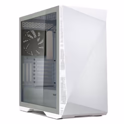 Zalman Z9 Iceberg ATX Mid Tower PC Case, White fan, Midi Tower, PC, Blanc, ATX, EATX, micro ATX, Mini-ITX, Plastique, Acier,  ...