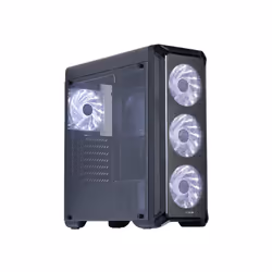 Zalman i3 Midi-Tower Case - Black Window, Midi Tower, PC, Noir, ATX, micro ATX, Mini-ITX, Plastique, Acier, Blanc