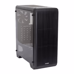 Zalman S2 Midi Tower Case - Black Window, Midi Tower, PC, Noir, ATX, micro ATX, Mini-ITX, Acrylique, Plastique, Acier, maison ...