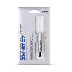 Zalman ZM-STC7, 7,2 W/m·K, 2,6 g/cm³, Oxyde de zinc, Silicone, Gris, 220 Pa.s, 117,4 mm