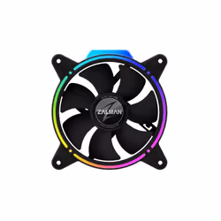 Zalman ZM-RFD120A, Ventilateur, 12 cm, 1500 tr/min, 25,6 dB, 34,34 cfm, Noir