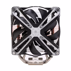 Zalman CNPS17X système de refroidissement d’ordinateur Processeur Refroidisseur 14 cm Noir, Gris