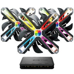 Zalman ZM-SF120A3 système de refroidissement d’ordinateur Boitier PC Ventilateur 12 cm Noir