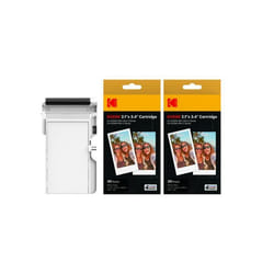 KODAK ICRG260 - Cartouche et papiers 60 photos 53x86 cm - Compatible KODAK Mini Shot C210 KODAK Imprimante P210