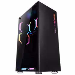 ABKONCORE R310, Full Tower, PC, Noir, ATX, EATX, micro ATX, Mini-ITX, Acier, Verre trempé, 17,2 cm