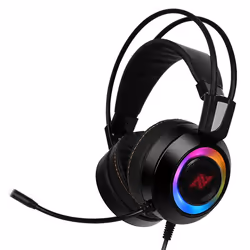 ABKONCORE CH60 Real, Avec fil, Jouer, 20 - 20000 Hz, 350 g, Écouteurs, Noir