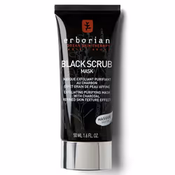 Erborian Black Scrub, Gommage nettoyant, Femmes, Peau normale, Purifiant, Tube, Gel