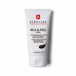 Erborian Milk & Peel Mask, Masque de nettoyage, Femmes, Peau normale, Purifiant, Lissage, Crème, 60 g