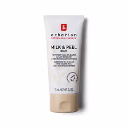 Erborian Milk & Peel Balm, Crème nettoyante, Femmes, Peau normale, Exfoliation, Tube, SUNFLOWER SEED OIL GLYCERIDES - GLY ...