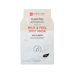Erborian Milk & Peel Shot Mask Masque hydratant Femmes 18 g Feuilles