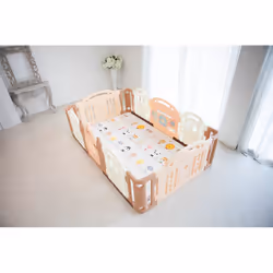 Dwinguler Castle Caramel parc Beige, Marron, Blanc