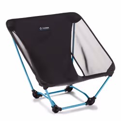 Helinox Ground, 120 kg, Chaise de camping, 4 pieds, 620 g, Noir