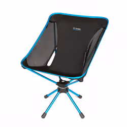 Helinox Swivel Chaise de camping 4 pieds Noir, Bleu