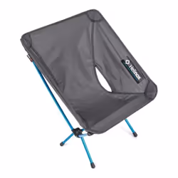 Helinox Chair Zero, 120 kg, Chaise longue de camping, 4 pieds, 490 g, Noir, Bleu, Gris