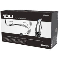 Sena 10U - Arai Pack unique de la Communication de système Bluetooth, noir pour Hommes