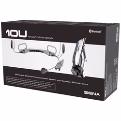 Sena 10U - Arai Pack unique de la Communication de système Bluetooth, noir pour Hommes