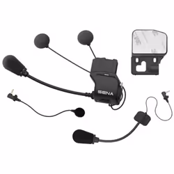 Sena 20S / 20S Evo / 30K Kit étroit de pince de casque, noir pour Femmes