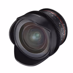 Samyang 16mm T2.6 VDSLR ED AS UMC SLR Objectif large Noir