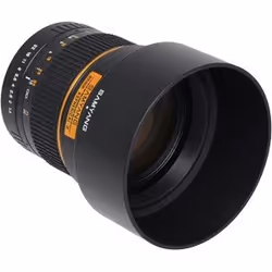 Samyang 85mm f/1.4 IF MC Aspherical MILC Téléobjectif Noir