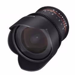 Samyang 10mm T3.1 ED AS NCS CS VDSLR SLR Objectif ultra large Noir