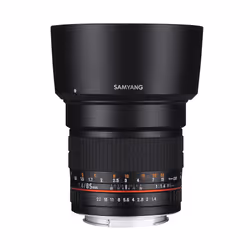Samyang 85mm F1.4 AS IF UMC, Sony A SLR Téléobjectif Noir